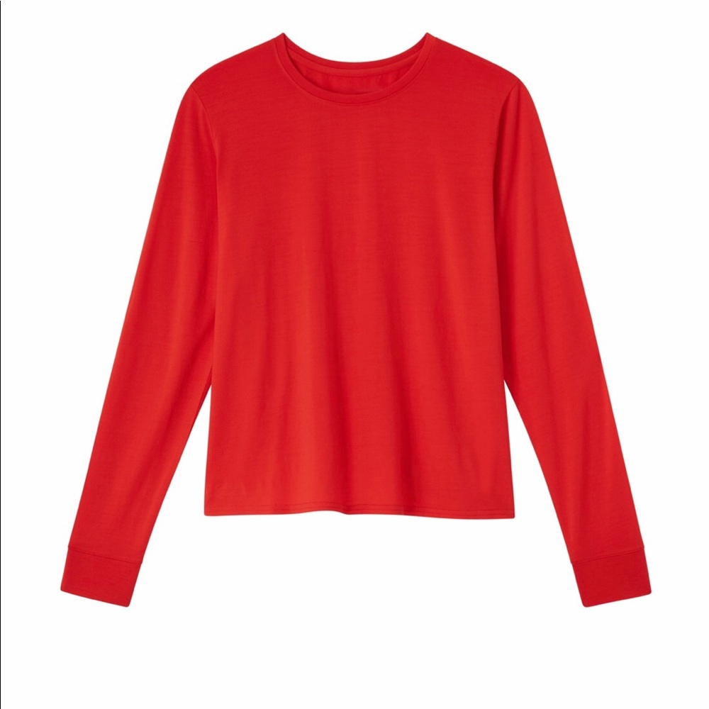 Outdoor Voices Merino Fitted Longsleeve T-Shirt